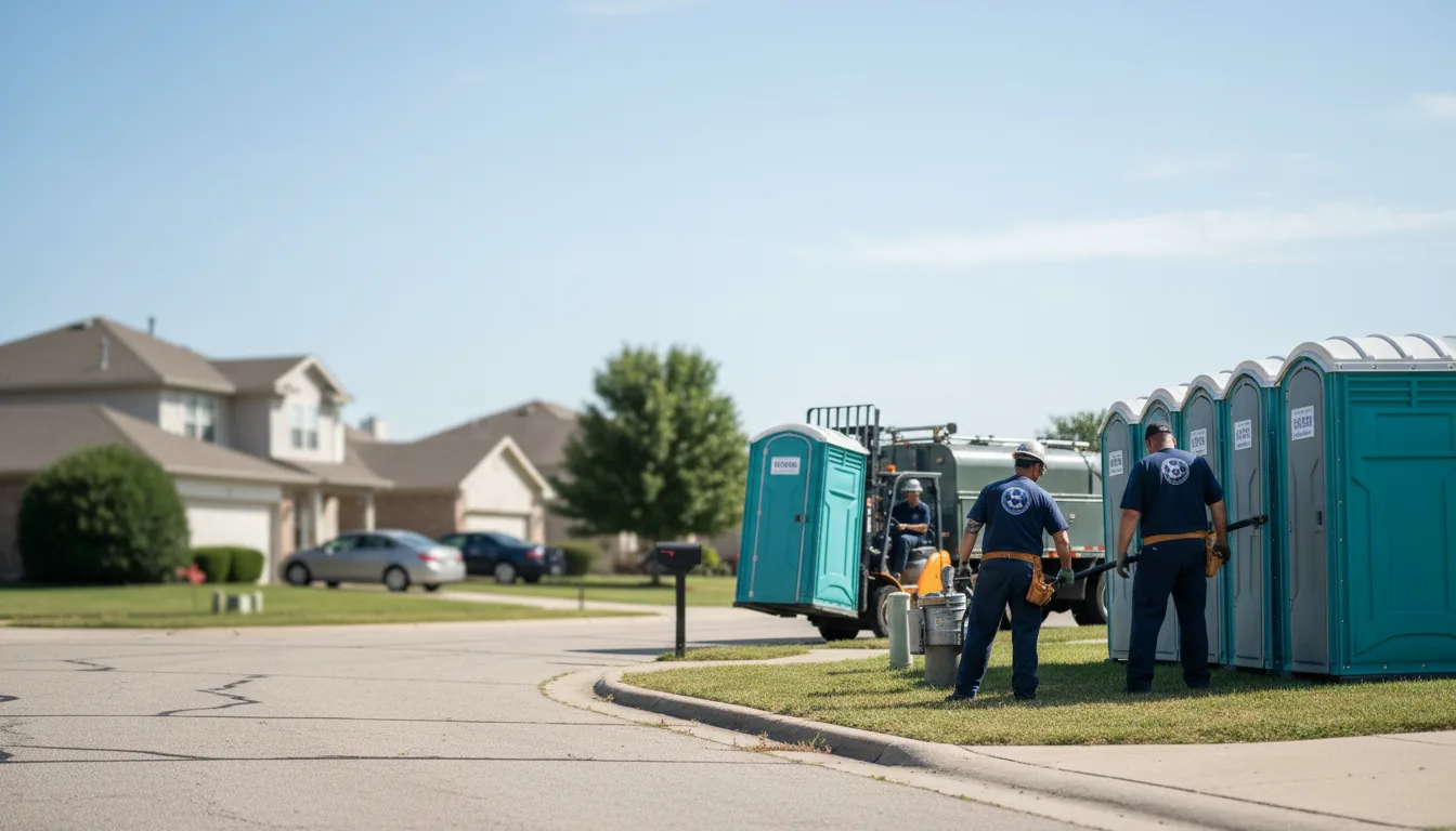Porta Potty Rental in Fritch, TX near me